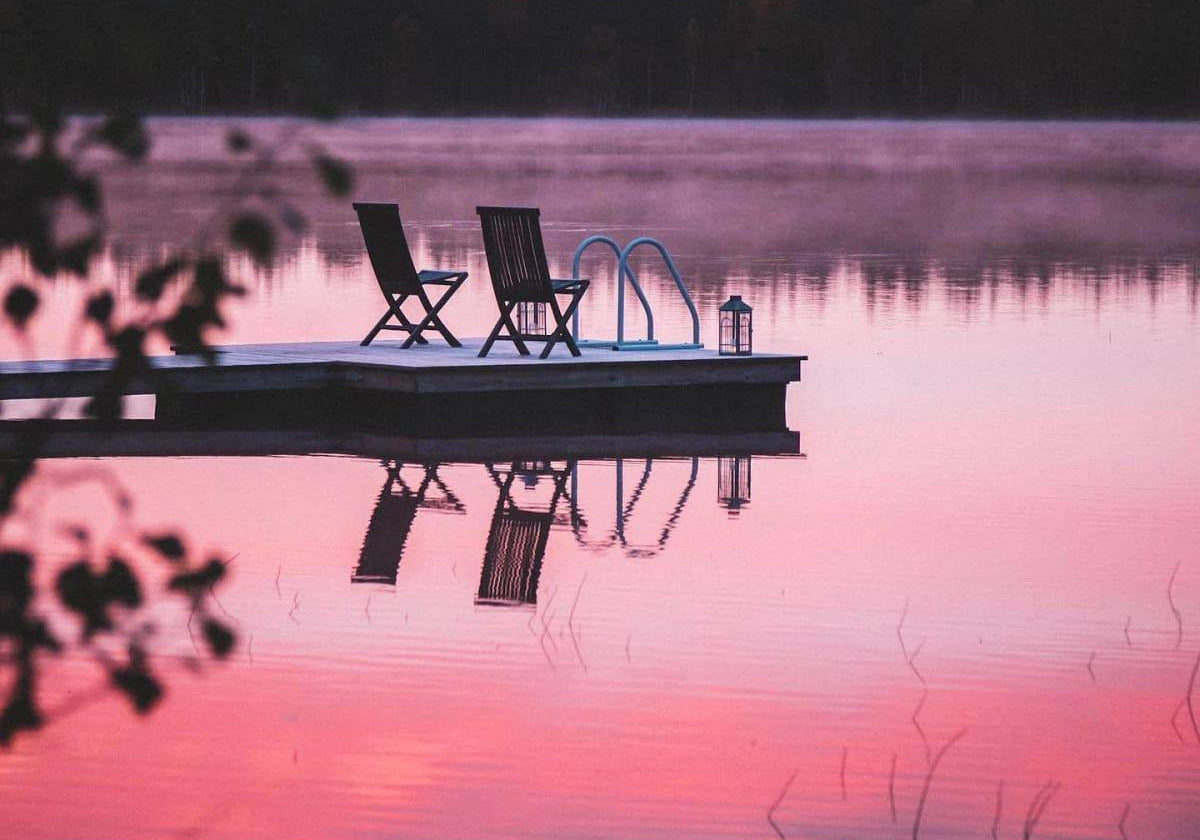 Calm pink morning on the... - Lastu - Nordic Wooden Phone Cases - {{ product.product_type }} -