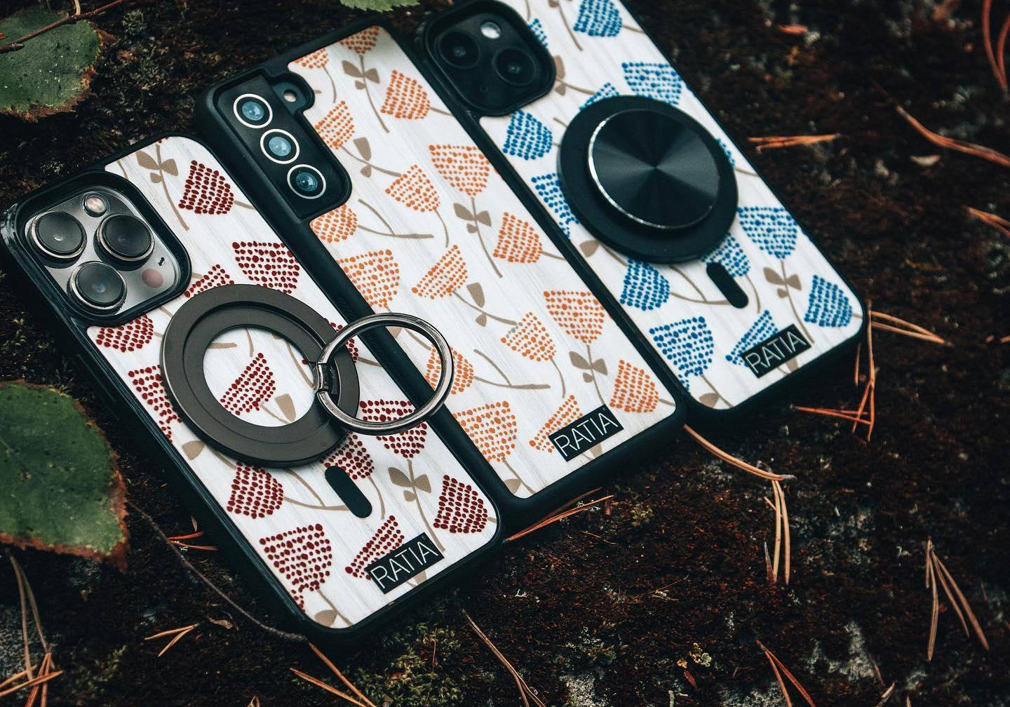 LASTU x RATIA -Malja - Lastu - Nordic Wooden Phone Cases - {{ product.product_type }} -