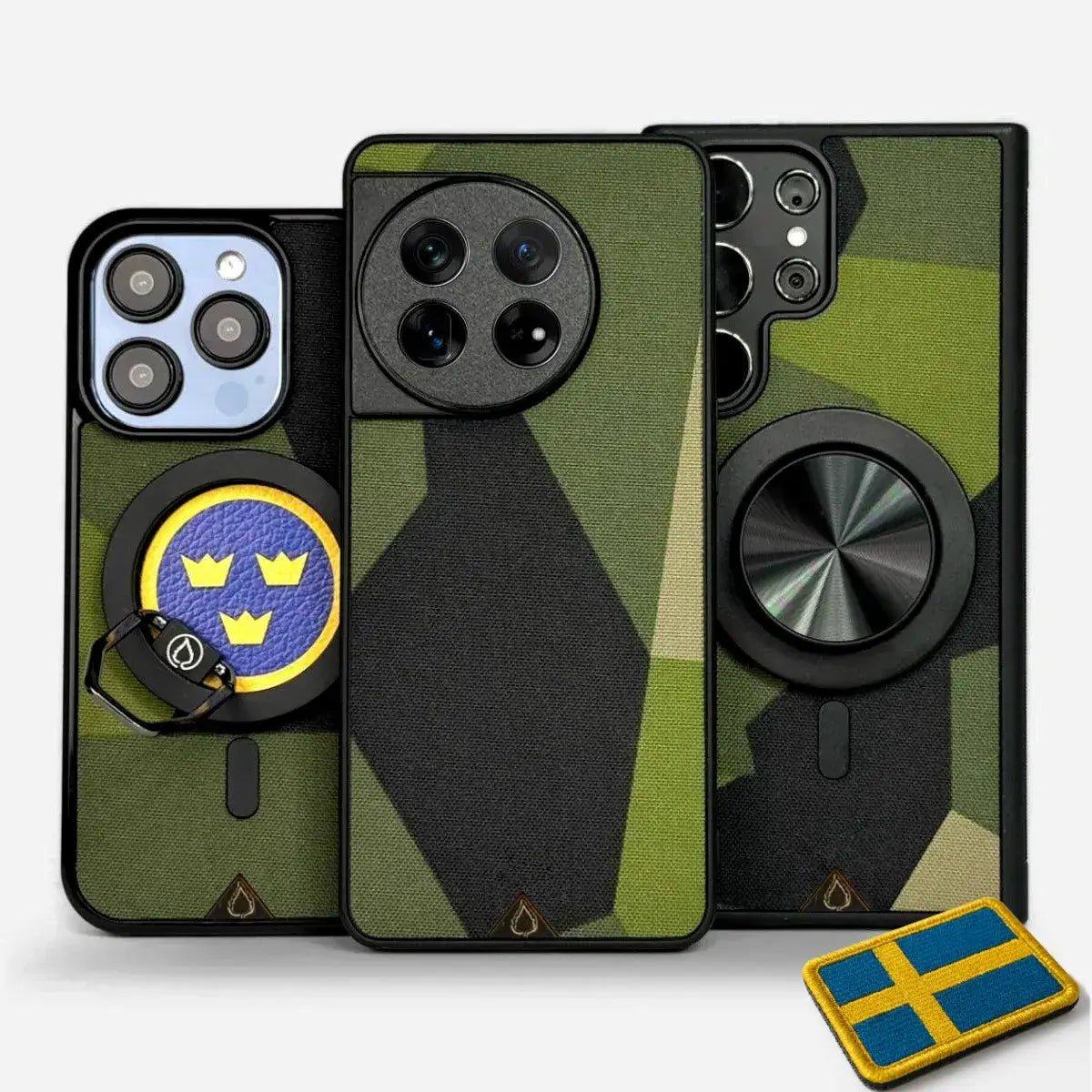 Lastu M90 aito Ruotsin maastokangaskuori iPhone, Samsung ja OnePlus puhelimille, kestävä ja MagSafe-yhteensopiva puhelimen kuori. Explore Lastu’s Premium Phone Case Collection, iPhone kuoret - Kustomoitavat ja persoonalliset, Lastu kuoret Samsung Galaxy malleille, Suosituimmat Lastun puhelimen kuoret, Lastu kuoret, OnePlus kuoret – Persoonallista ja kestävää, Huawei & Honor, Maastokuvioiset puhelimen kuoret – taktista suojaa arkeen, Flecktarn-puh