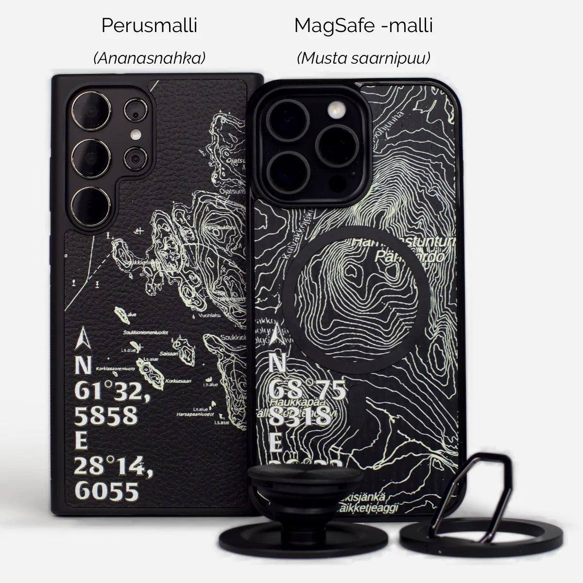 Topo Map Phone Case