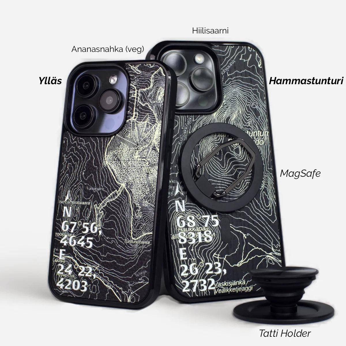 Topo Map Phone Case