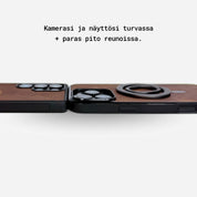 Lastu kotimaiset tervatut koivukuoret iPhone 14 Pro -puhelimelle MagSafe-yhteensopivina