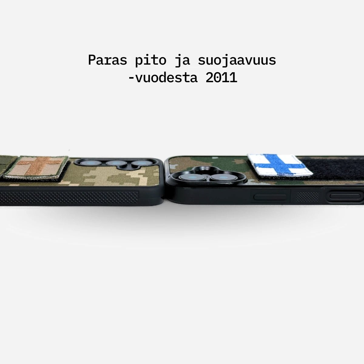 Lastu maastokuvioidut taktiset puhelimen kuoret MagSafe-yhteensopiva iPhonelle ja Samsungille