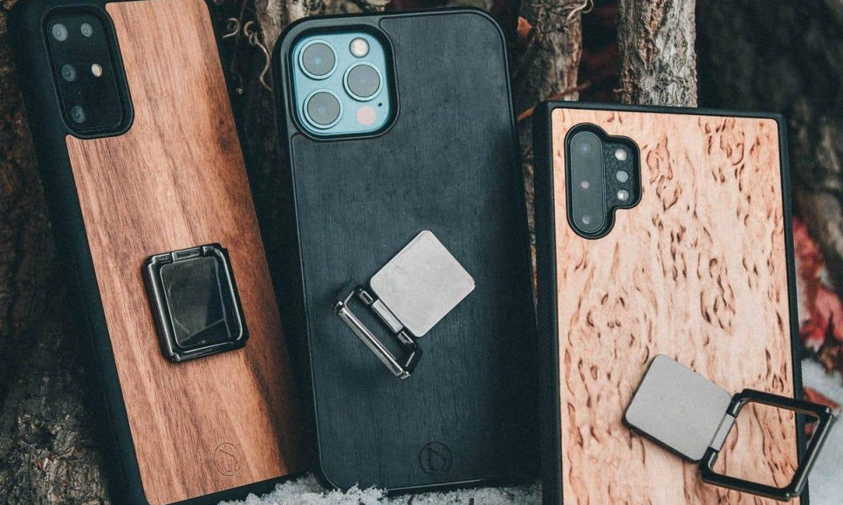 Lastu Case with Square Holder... - Lastu - Nordic Wooden Phone Cases - {{ product.product_type }} - 