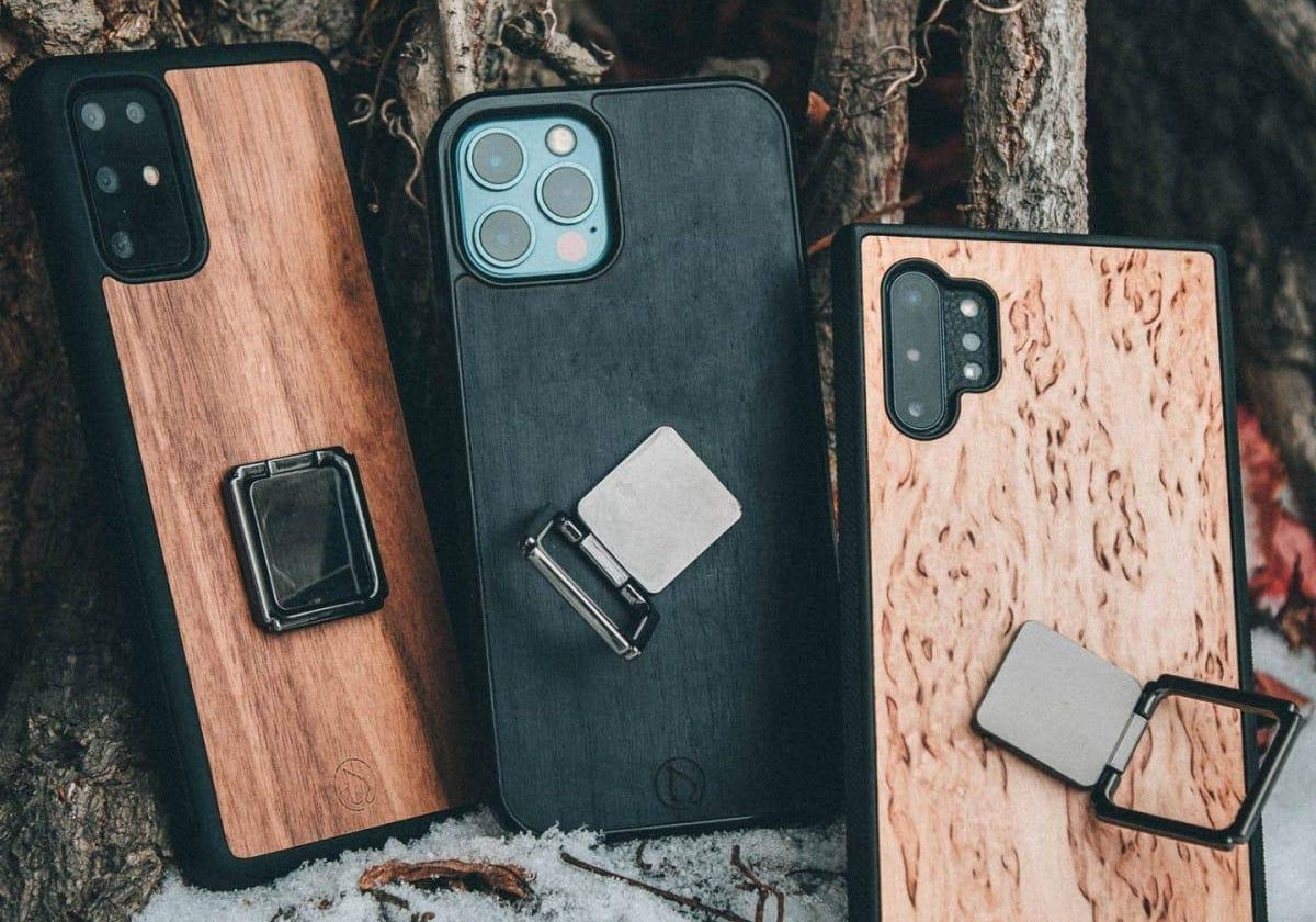 Lastu Case with Square Holder... - Lastu - Nordic Wooden Phone Cases - {{ product.product_type }} - 
