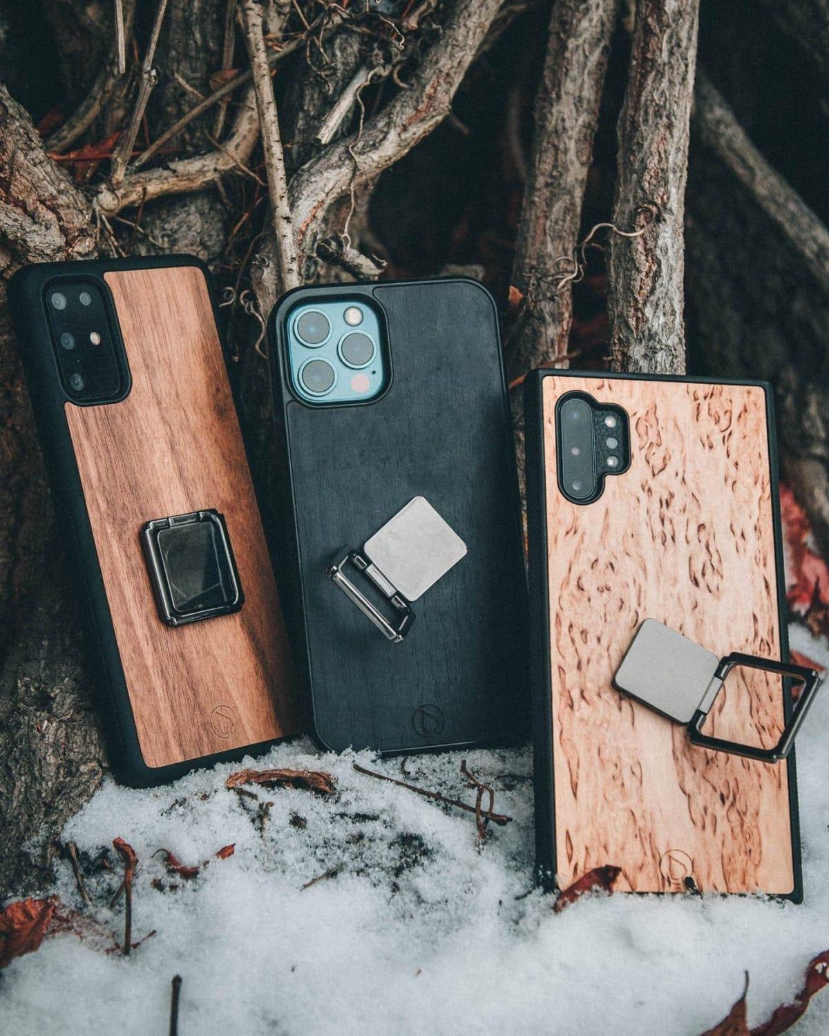 Lastu Case with Square Holder... - Lastu - Nordic Wooden Phone Cases - {{ product.product_type }} - 