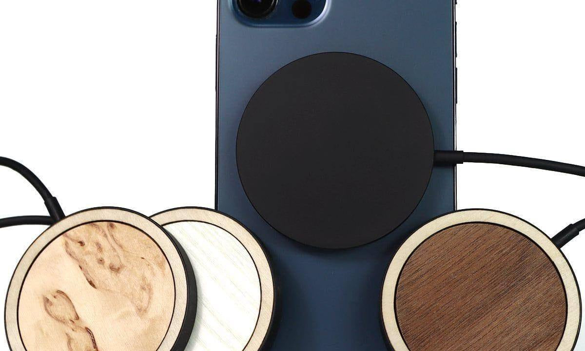 Wood+Aluminum MagSafe charger now available... - Lastu - Nordic Wooden Phone Cases - {{ product.product_type }} - 