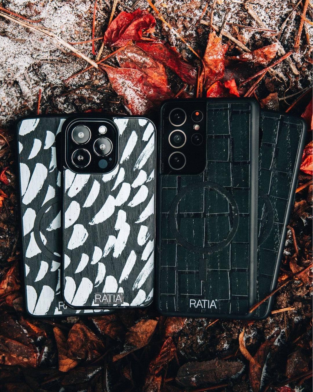 LASTU x RATIA Black - Lastu - Nordic Wooden Phone Cases - {{ product.product_type }} - 