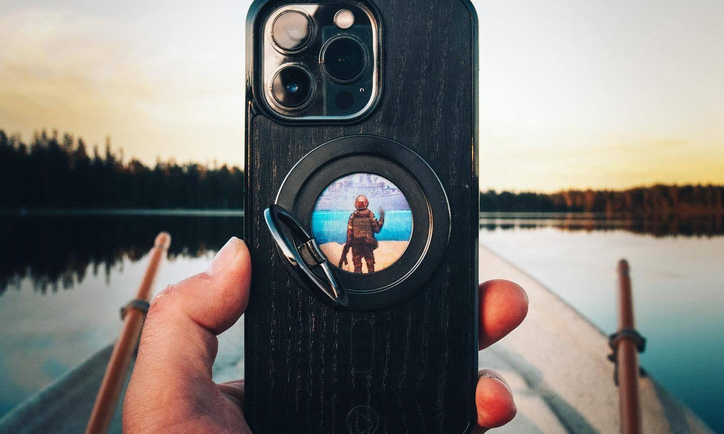 Here in Finland we h - Lastu - Nordic Wooden Phone Cases - {{ product.product_type }} - 