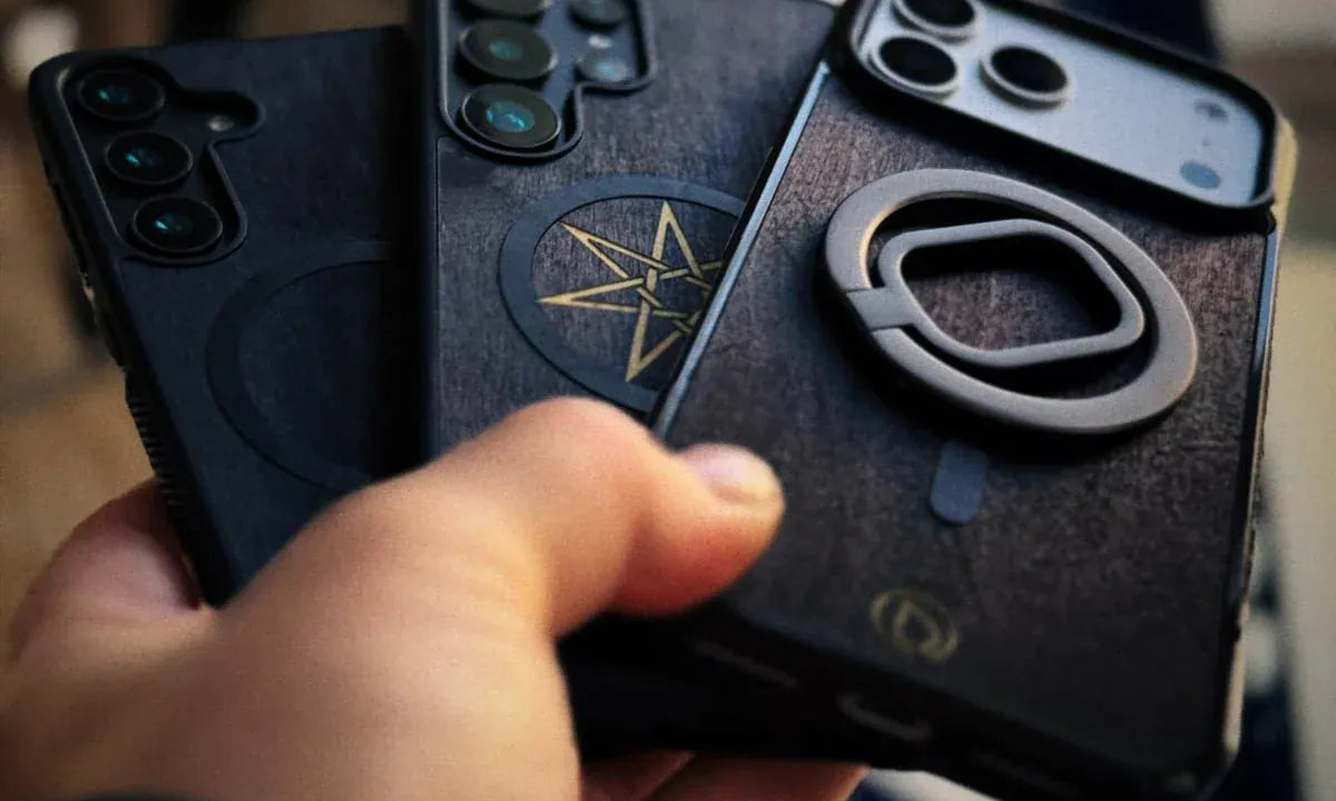 Miten Lastun puiset puhelimen kuoret viimeistellään?