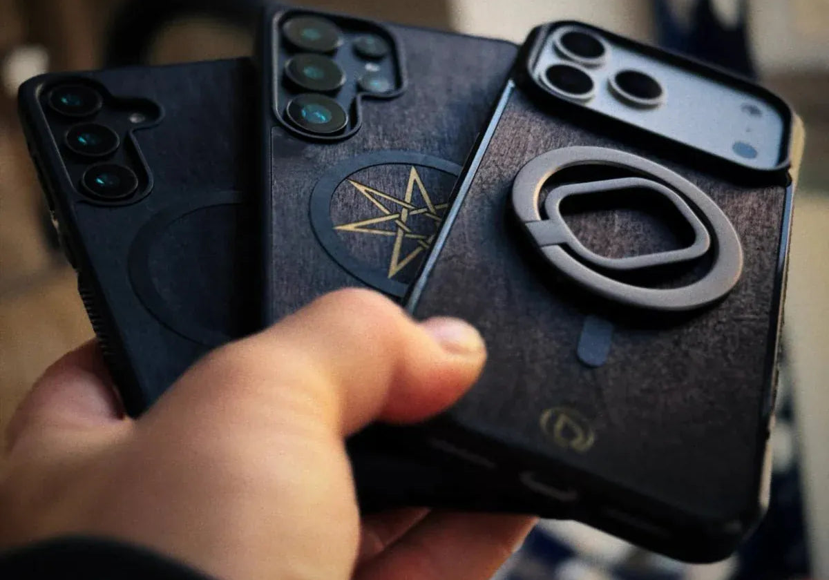 Miten Lastun puiset puhelimen kuoret viimeistellään?