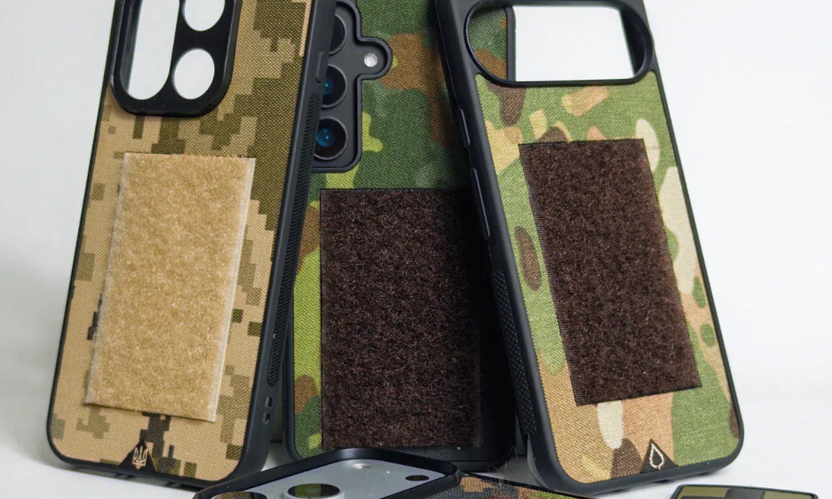 Velcro – historia, sotilaskäyttö ja Velcro-kuoret puhelimeen
