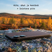 PiNTA - Liimattavat takapinnat iPhonelle aidoista materiaaleista