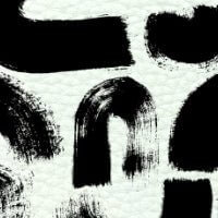 Black and white abstract brush strokes design, perfect for Lastu puhelimen kuoret and stylish phone cases.