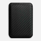 Lisäsit MagSafe -lisäosan: musta hiilikuituinen MagSafe-yhteensopiva korttilompakko, Lastu kuoret.