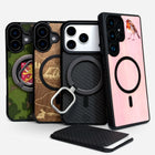 Lastu MagSafe kuoret – puu ja hiilikuitu, personoitava, MagSafe-vahvistettu