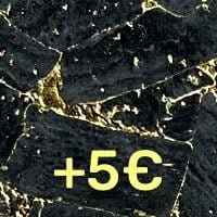 Lastu  Lastu-puhelinkotelot, musta-kultainen tekstuuri, ”+5€” keltainen, yhteensopiva iPhone 17 Pron ja Samsung Galaxy S26:n kanssa