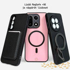 OnePlus MagSafe puhelimen kuoret – puiset ja hiilikuitulook, kaiverrus, MagSafe-rengas