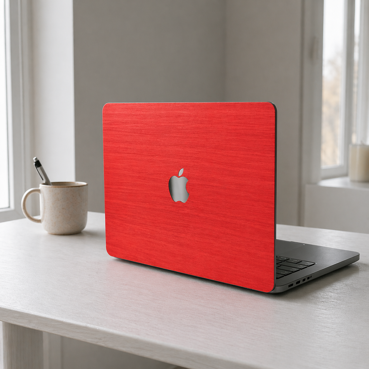 KANSI - MacBook -kansisuoja aidoista materiaaleista