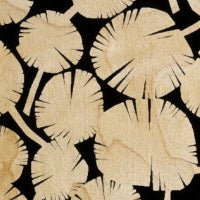 Lastu RATIA -kuosi puiset puhelimen kuoret mustalla taustalla AVADA - Best Sellers