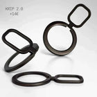 KRIP 2.0 MagSafe sormipidike mustaa alumiinia – toimii pöytätelineenä, yhteensopiva kaikkien MagSafe-kuorien kanssa