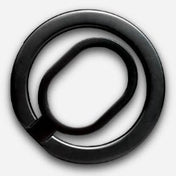 Lastu musta MagSafe-lisäosa kestävää muovia varten puhelimen kuorille ja koteloille