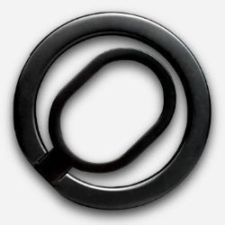 Lastu musta MagSafe-lisäosa kestävää muovia varten puhelimen kuorille ja koteloille