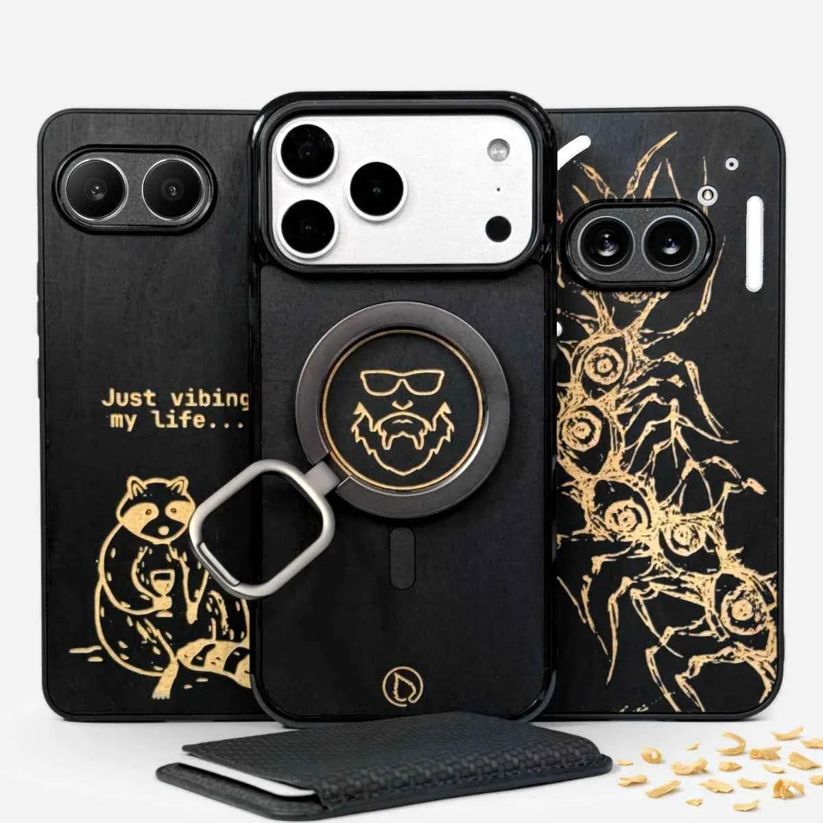 HIILI – Puhelimen kuoret mustasta koivusta 🇫🇮