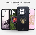 KAI/KEN - Kaikki materiaalit ja kustomoinnin yhdessä tuotteessa, puiset ja M05 Lastu kuoret omalla kuvalla ja kaiverruksella.