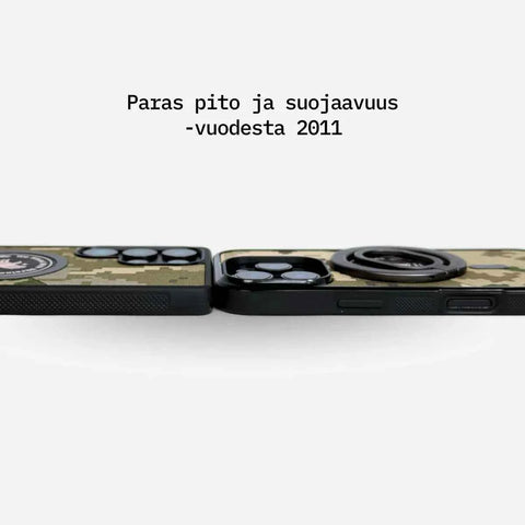 YOUR FINNISH FRIENDS puhelimen kuoret – Samsung ja iPhone, kovat materiaalit, Lastu