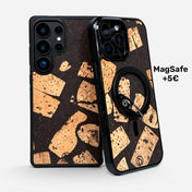 Lastu KUKSA puiset puhelimen kuoret MagSafella, aitoa puuta ja kahvinporoja, suojaa iPhonea ja Samsungia, Limited Edition – Lastu kuoret.