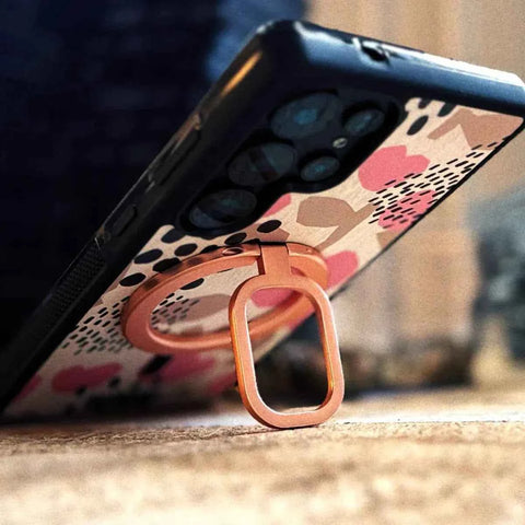 KRIP 2.0 MagSafe sormipidike ruusukultaa – metallinen, magneettinen rengas, toimii teline- ja sormipitimenä