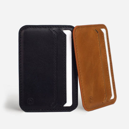 puhelimen kuoret, Lastu kuoret, MagSafe kuoret, Kuoret omalla kuvalla, kotelot, suojakuoret Nahkainen puhelinkotelo mustana ja ruskeana värivaihtoehtona Select Leather Color Lastu