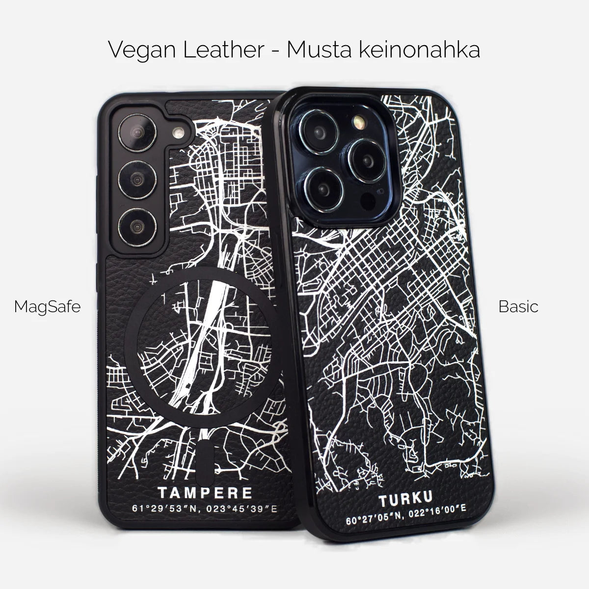 a phone case with a map of the city