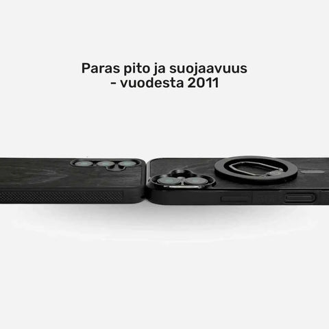 HIILI mustat puiset kuoret – puhdas muoto, korkea suojaavuus, Lastu