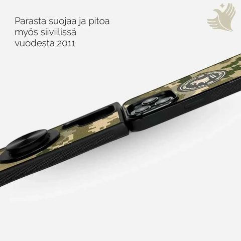 YOUR FINNISH FRIENDS – aidot M04 ja MM14 kangas puhelinkuoret, paras pito ja suojaus
