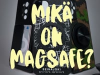 a picture of a camera with the words mika on macsafe?