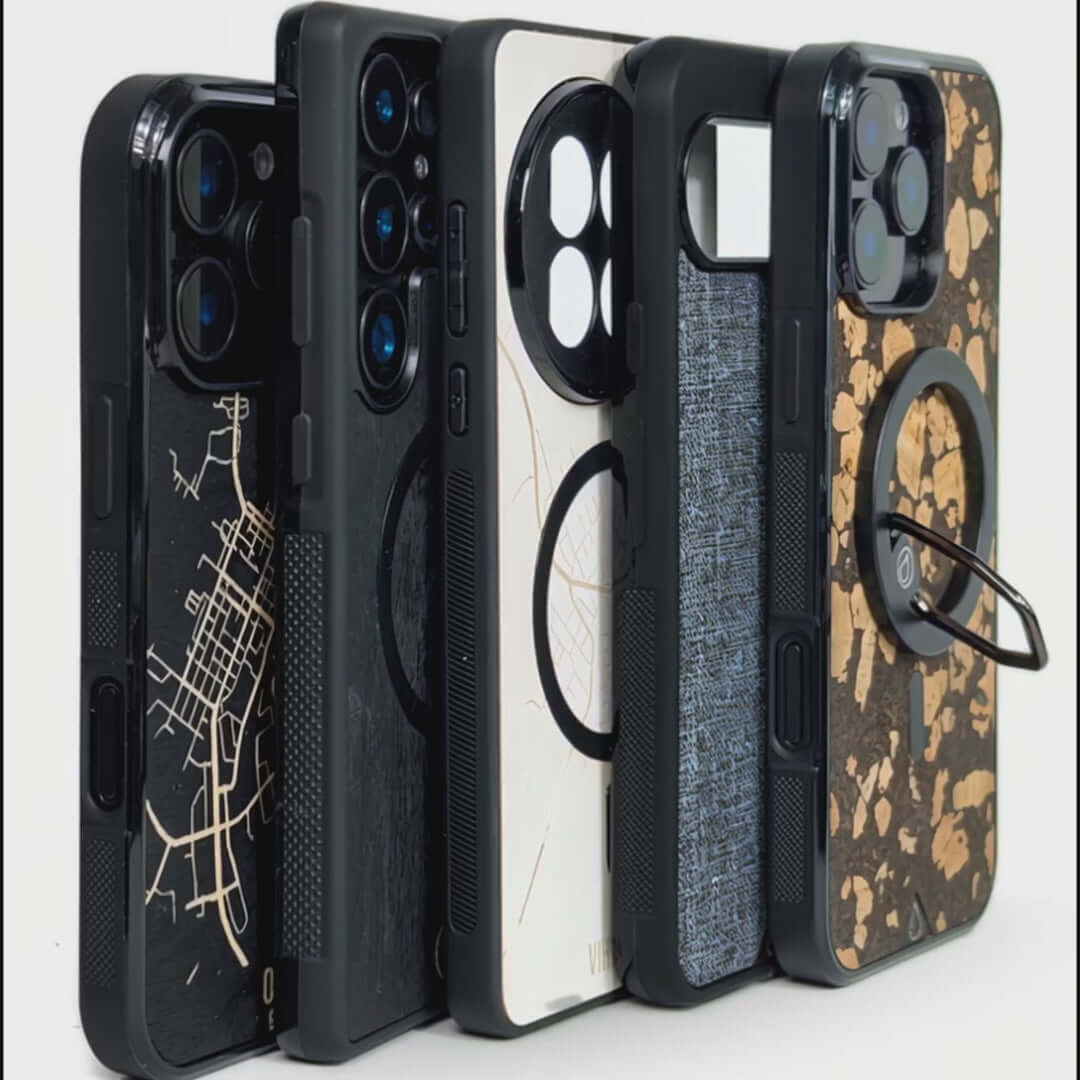KELO - Grey ash wood phone cases