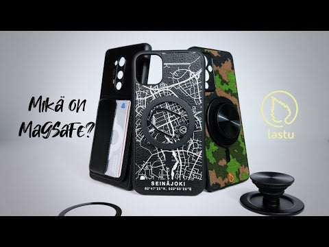 a phone case with a camera attached to it