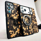 KUKSA kahvi-puu kuoret eri väreissä – ruskea pintamateriaali, MagSafe, Lastu