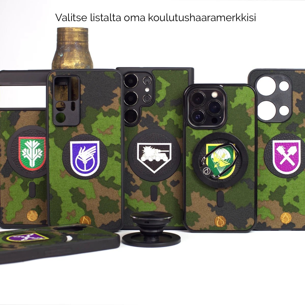 Lastu M05 -aidot maastokuviolliset puhelimen kuoret puolustusvoimien logolla, puhelinkuoret, kännykän kotelot, MagSafe-kuoret, Suosituimmat Lastun puhelimen kuoret, Lastu kuoret, Maastokuvioiset puhelimen kuoret – taktista suojaa arkeen, MagSafe-kuoret – toiminnallisuutta ja persoonallisuutta, Kuoret luonnossa viihtyville, Puiset puhelimen kuoret – metsän tarina taskussasi, Aidot maastokuvioidut puhelimen kuoret, AVADA - Best Sellers, Puhelimen k