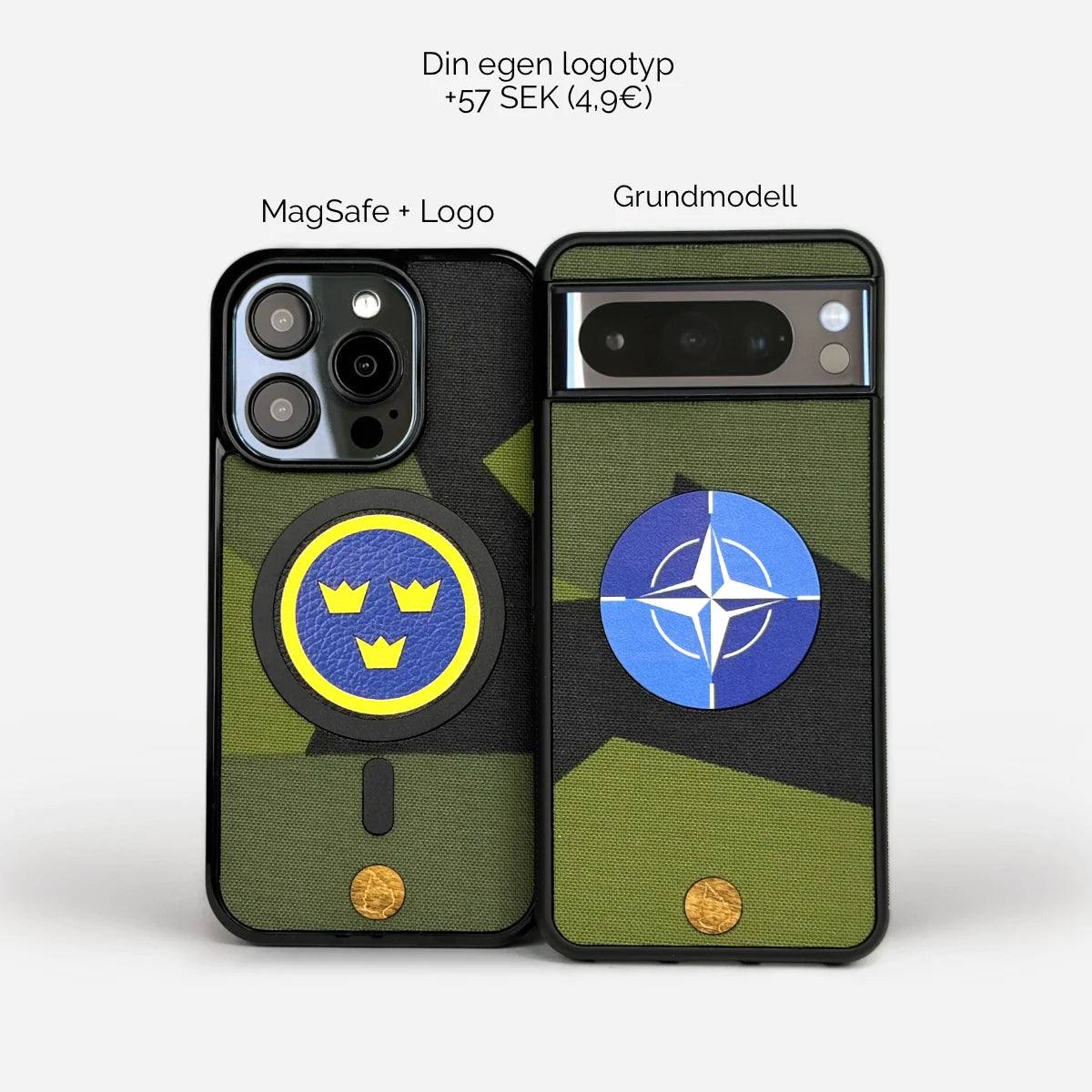 Lastu M90 maastokuvioidut puhelimen kuoret aidosta Ruotsin puolustusvoimien CORDURA-kankaasta, iPhone ja Samsung malleille. Explore Lastu’s Premium Phone Case Collection, iPhone kuoret - Kustomoitavat ja persoonalliset, Lastu kuoret Samsung Galaxy malleille, Suosituimmat Lastun puhelimen kuoret, Lastu kuoret, OnePlus kuoret – Persoonallista ja kestävää, Huawei & Honor, Maastokuvioiset puhelimen kuoret – taktista suojaa arkeen, Flecktarn-puhelimen