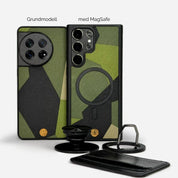 Lastu M90 aito ruotsalainen maastokuosinen puhelimen kuori Samsungille MagSafe-yhteensopiva Flecktarn maastokuvioidut puhelinkuoret