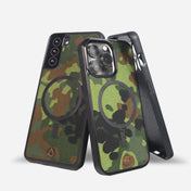 Lastu Flecktarn – Saksan armeijan maastokankainen puhelimen kuori iPhone ja Samsung malleille Flecktarn-puhelimen kuoret – Aitoa Bundeswehr-kangasta, aitoa asennetta.