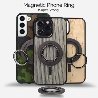 puhelimen kuoret, Lastu kuoret, MagSafe kuoret, Kuoret omalla kuvalla, kotelot, suojakuoret Magneettinen puhelinrengas Lastun puisille suojakuorille iPhone malleissa, vahva pitoa. Select Magnetic Accessories by Lastu.