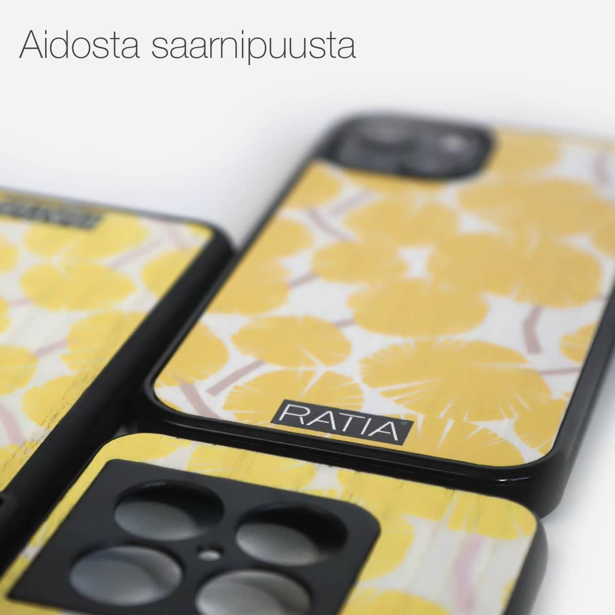 LASTU x RATIA - Voikukka - Lastu - Nordic Wooden Phone Cases - Ratia Cases - Design Collection, Ratia